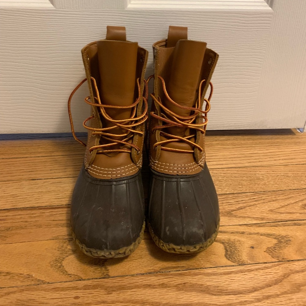 L. L Bean Duck Boots 8”